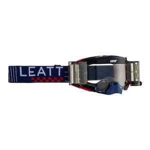 Goggles: Leatt 5.5 Velocity Goggle Roll-Off - Royal / Clear 83%