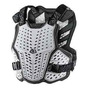 Youth: YOUTH ROCKFIGHT CHEST PROTECTOR WHITE