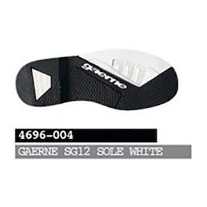 Gaerne 1: GAERNE BOOT SG12 SOLE PR BLK/WHT SZ 40/42