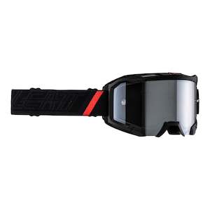 Leatt 1: Leatt 4.5 Velocity Goggle Iriz - Black / Silver 50%