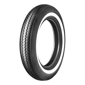 Shinko 100/90-19 E240 Classic Tubeless Front Classic Tyre (White Wall)