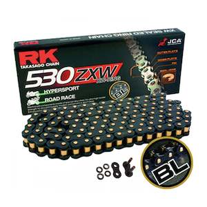 Rk: RK Chain 530ZXW XW-Ring Chain Hypersports - Black