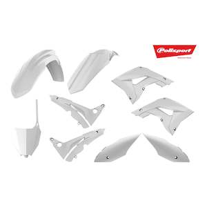 Polisport MX Restyling Kit Honda CR125/250 '02-'07 - White