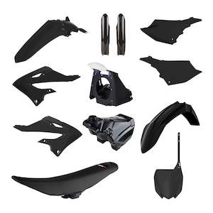 Polisport: Yamaha MX Restyling Kit YZ125/250 ('02-'21) '22 Style - Black