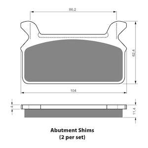 GOLDfren Brake Pads - S3 Sintered Sports