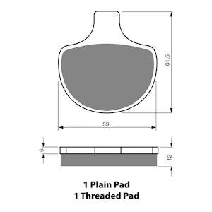 GOLDfren Brake Pads - S3 Sintered Sports