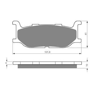 GOLDfren Brake Pads - S3 Sintered Sports