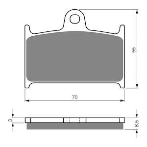 GOLDfren Brake Pads - S3 Sintered Sports