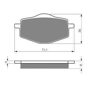 GOLDfren Brake Pads - S3 Sintered Sports