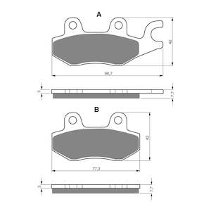 GOLDfren Brake Pads - S3 Sintered Sports