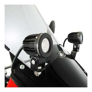 Denali Dashboard-Mount Light Brackets (’08-) Kawasaki KLR650E