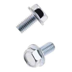 Bolt 6x12mm Hex (10mm Head) Flange Bolt (Packet of 10)