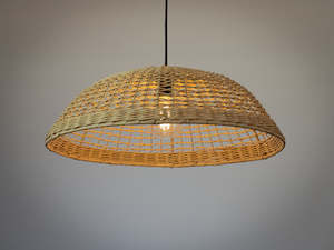 Electrical: Rattan - Claire Shade - Medium