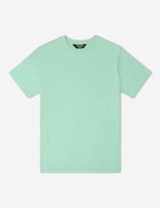 Reginald Organic Tee - Aqua