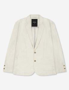 Gatsby Linen Blazer - Natural