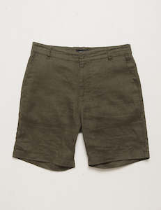 Tanner 2.0 Linen Shorts - Fatigue