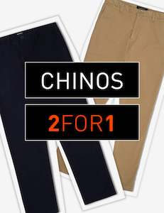 Clothing wholesaling: 2 For 1 Chino Pants