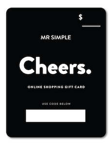 Clothing wholesaling: Online Gift Card