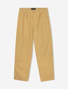 Clothing wholesaling: Brooklyn Pleated Pant - Khaki