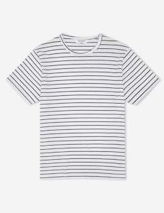 Clothing wholesaling: Breton Stripe Tee - Black/White