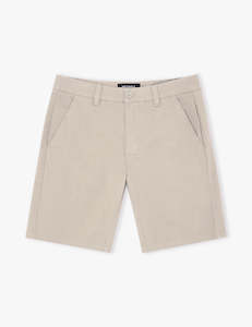 Taylor Stretch Chino Short - Stone