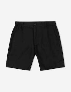 Tanner 3.0 Linen Shorts - Black