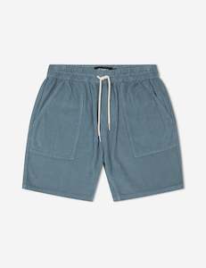 Clothing wholesaling: Burbank Cord Short - Denim