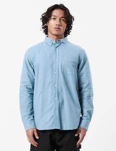 Clothing wholesaling: Oxford Long Sleeve Shirt - Sky Blue