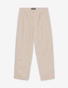 Clothing wholesaling: Brooklyn Pleated Pant - Stone