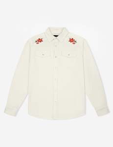 Clothing wholesaling: Aster Long Sleeve Shirt - Vintage White