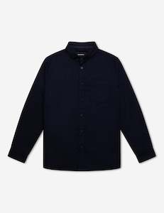 Oxford Long Sleeve Shirt - Navy