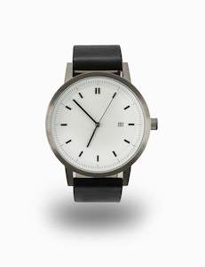 Clothing wholesaling: Earl 42mm Watch - Silver/White/Black