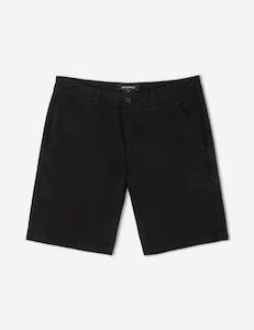 Clothing wholesaling: Taylor Stretch Chino Short - Black