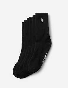 Clothing wholesaling: Mister Socks 3 Pack - Black