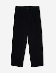 Brooklyn Pleated Pant - Black