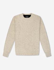 Clothing wholesaling: Oslo Cable Knit - Oatmeal