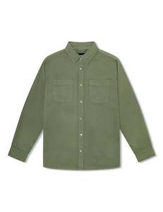 Clothing wholesaling: York Long Sleeve Shirt - Army