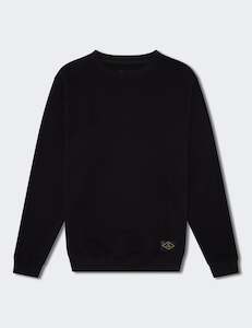 Clothing wholesaling: Simple Fleece Crew - Black