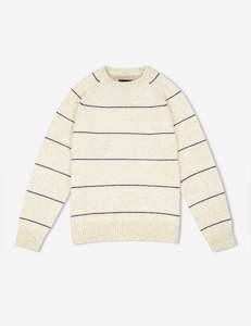 Altona Soft Knit - Natural/Navy