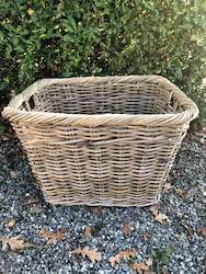 Homewares: Cane basket shaped large