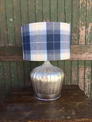 Homewares: Silver Lampbase