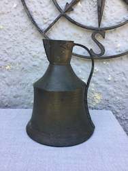 Aged Bronzed Antique Jug