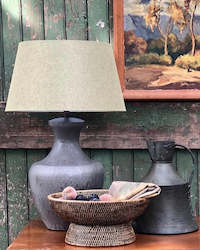 Homewares: Grass Linen Shade