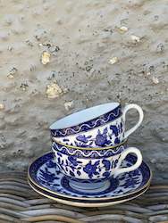 Homewares: Royal Doulton Clifton Cup & Saucer