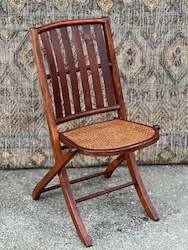 Rattan Folding Chair