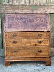 Antique Oak Bureau