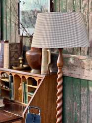 Vintage Barley Twist Floor Lamp