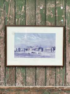 'Vue Du Temple Protestant' Framed Print #2