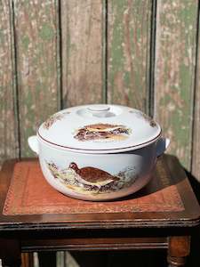 Royal Worcester Old English Game Casserole Dish