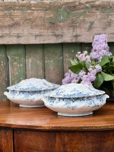 Homewares: Burslem Pottery Lidded Tureen